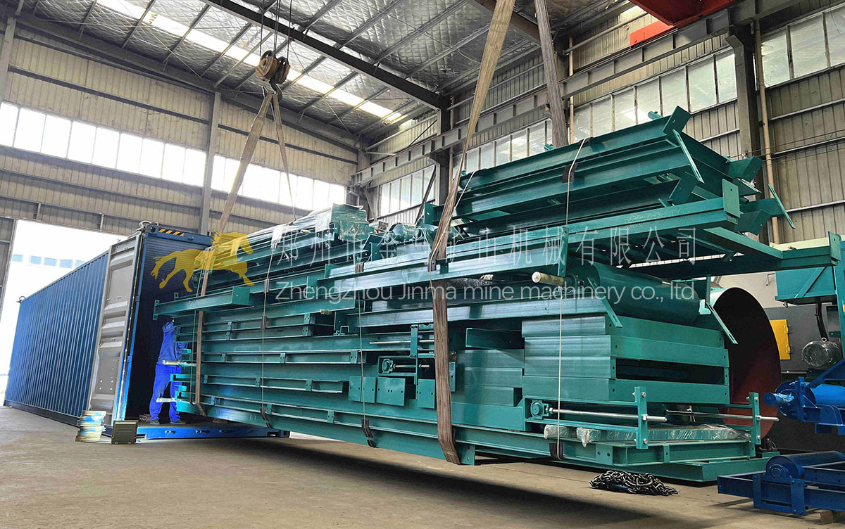 Zhengzhou Jinma Mining Machinery Co., Ltd. has successfully completed the shipment of a batch of important equipment