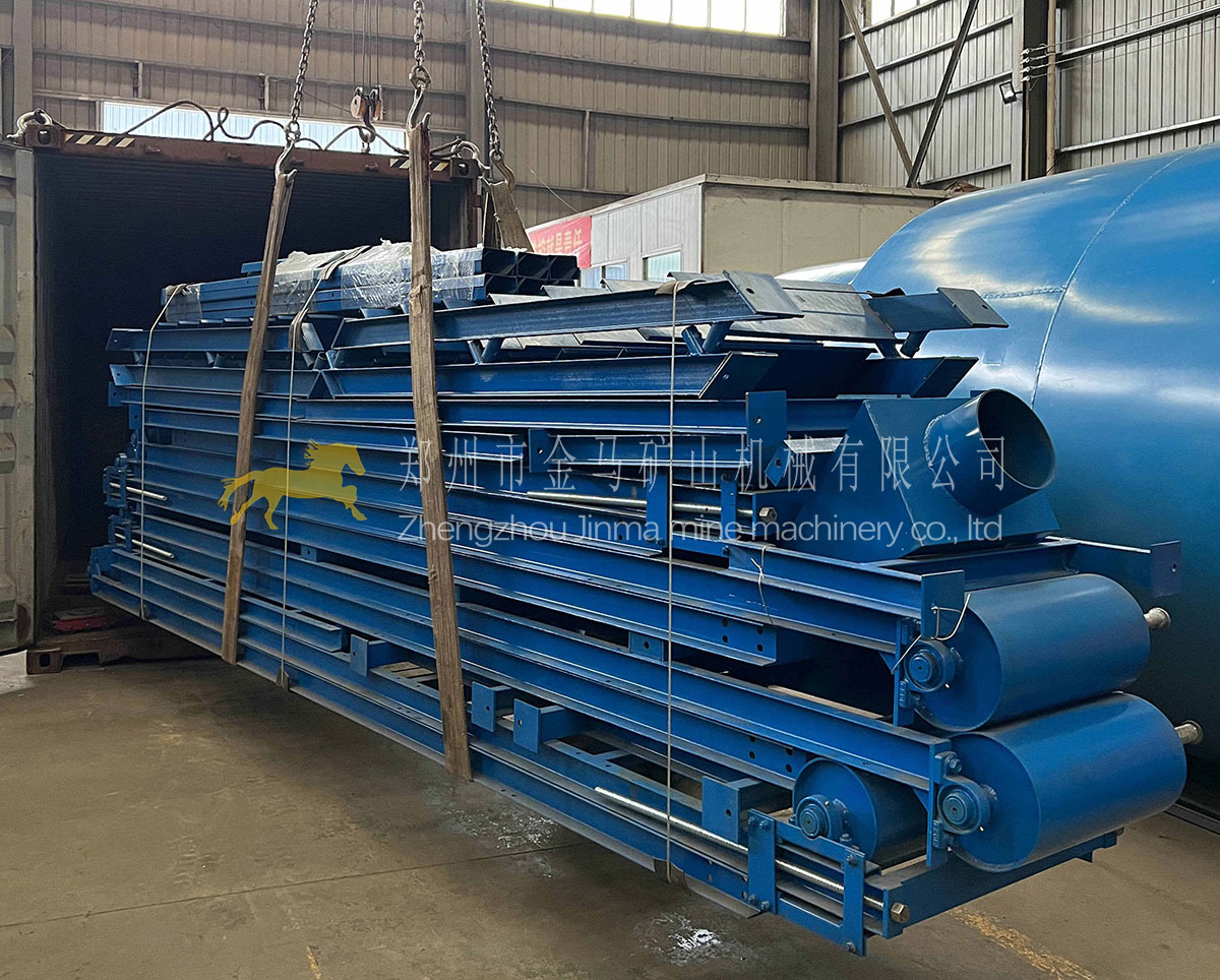 Zhengzhou Jinma Mining Machinery Co., Ltd. successfully sent a batch of new garbage treatment equipment.