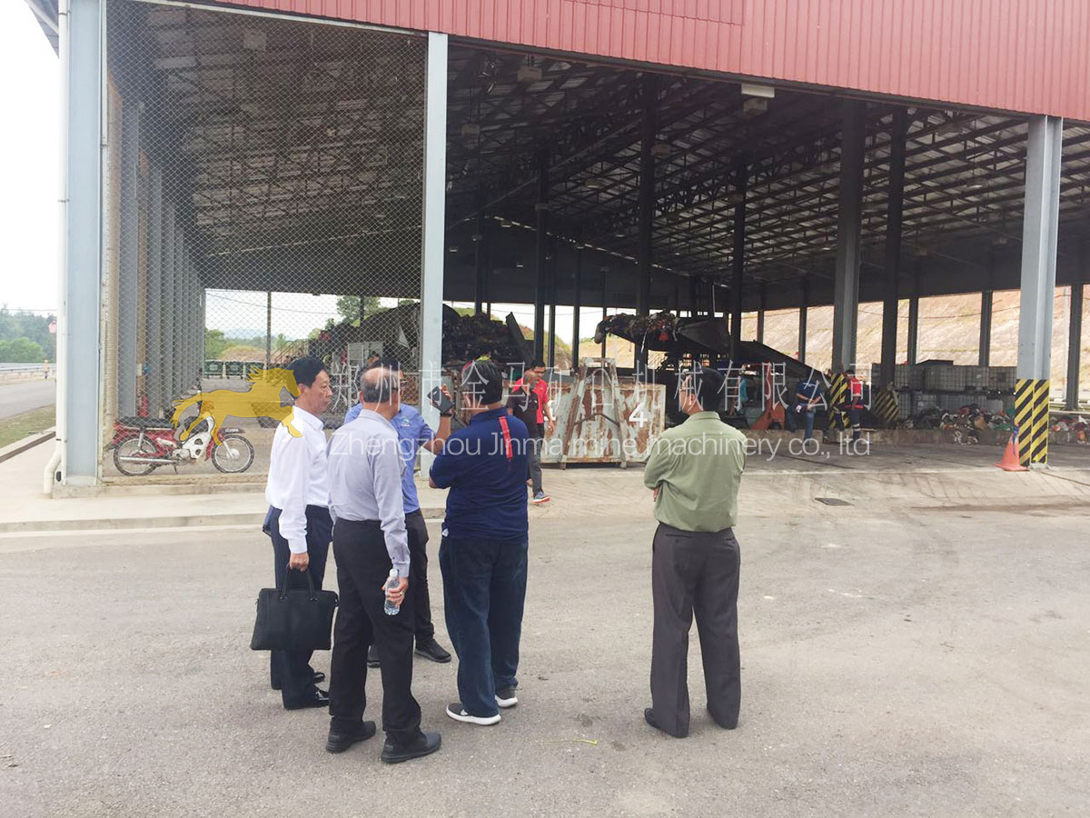 The customer invited our company's engineers to participate in their waste treatment plant