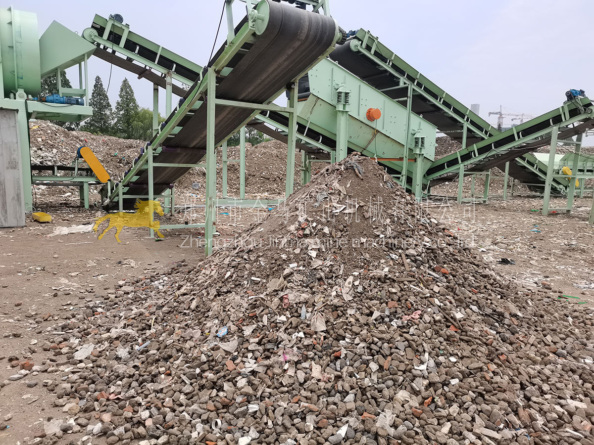 Sorting treatment project with daily processing capacity of 200 tons of domestic garbage